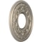 Ekena Millwork Baltimore PVC Medallion (Canopies up to 4 1/4"), 10"OD x 3 1/2"ID x 3/4"P, Metallic Silver Metallic CMP10BACSV - alternate 5